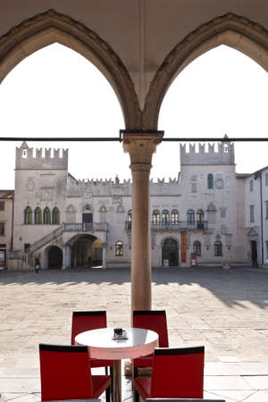 Loggia Palace, Kopar , Sloveniaのeditorial素材