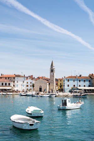 Istrian village Fazana , Croatiaの写真素材
