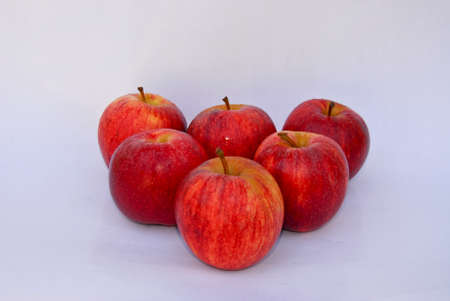 a pound of red delicious applesの写真素材