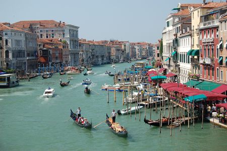 Canal Grande in Veniceのeditorial素材
