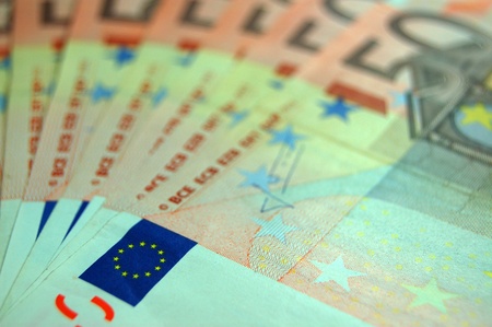 euro banknotes