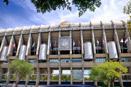 Madrid, Spain  August 25, 2012 : Santiago Bernabeu Stadium of Real Madrid.のeditorial素材