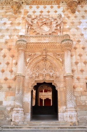 Guadalajara, Spain - August 18, 2012 : Palace of Dukes of Infantry.のeditorial素材