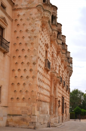 Guadalajara, Spain - August 18, 2012 : Palace of Dukes of Infantry.のeditorial素材