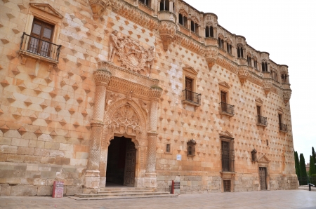 Guadalajara, Spain - August 18, 2012 : Palace of Dukes of Infantry.のeditorial素材