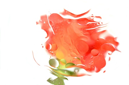 blurred red rose