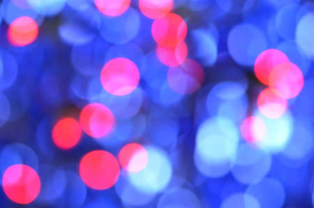 magical colored bokeh backgroundの写真素材