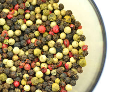  closeup of colored pepper