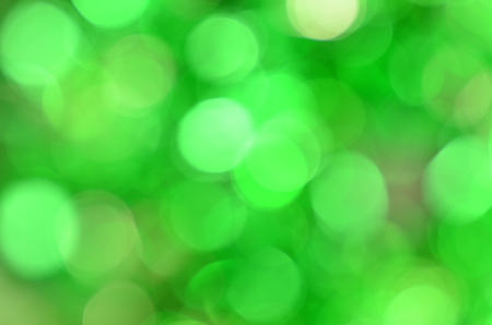 magical green bokeh backgroundの写真素材