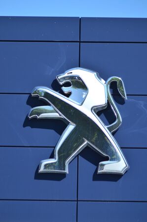 Logo of Peugeotのeditorial素材