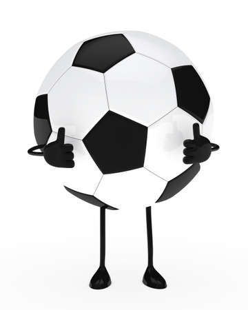 football figure shows top on white backgroundの写真素材