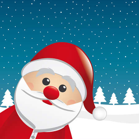 santa claus figure look from the sideの写真素材