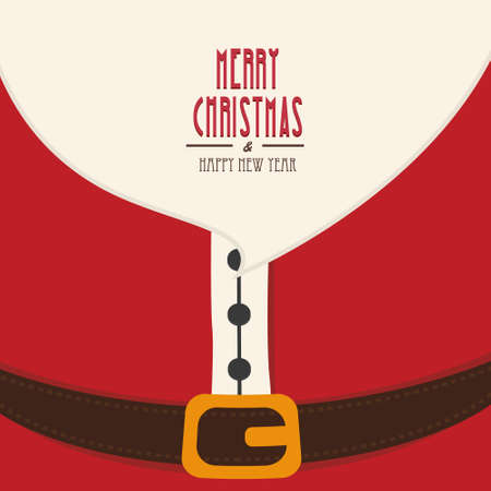 santa claus beard merry christmasのイラスト素材