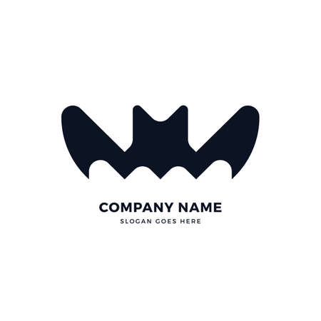 Creative bad vector logo icon design template. Abstract logotype concept element sign shapeのイラスト素材
