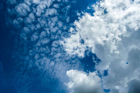 Clouds high in the sky