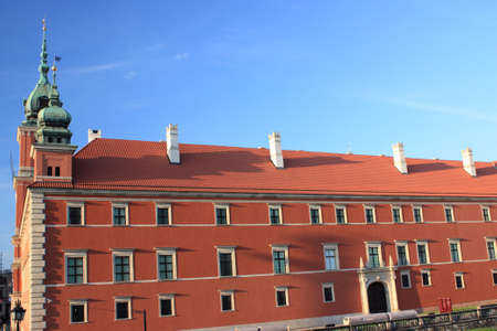 Royal Castle in Warsawの写真素材