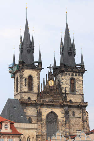 Cathedral in Prague (Czech Republic), Hradcany.のeditorial素材