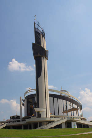 Lagiewniki sanctuary, Cracow (Poland).の写真素材