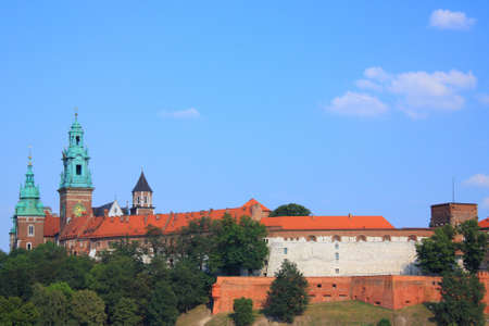 Wawel in Cracow, former capital city of Poland. の写真素材
