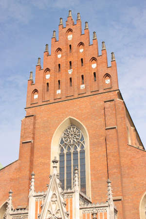 Krakow - Dominican s church の写真素材