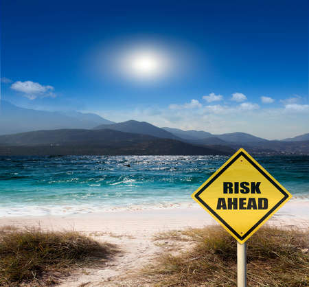 Sea sun sand and relaxationの写真素材