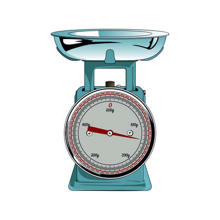 weighing-machineのイラスト素材