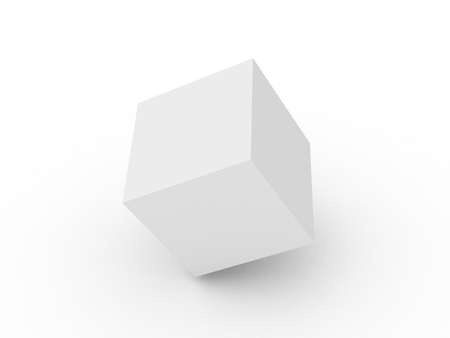 3d cubeの写真素材