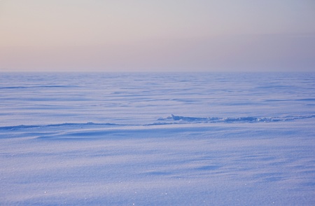Winter snow landscapeの写真素材