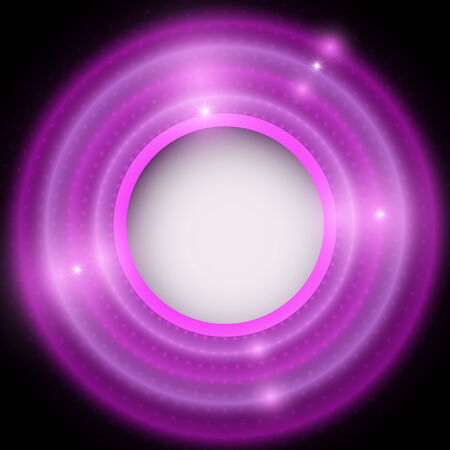 Abstract red and violet background with circles. Vector illustrationのイラスト素材