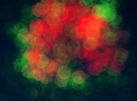 Colorful blurred bokeh abstract background with defocused lights