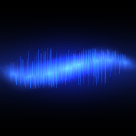 Abstract music equalizer waveform. Vector illustration EPS10のイラスト素材