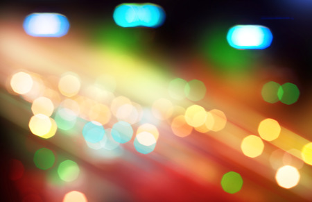 Defocused colorful urban abstract texture backgroundの写真素材
