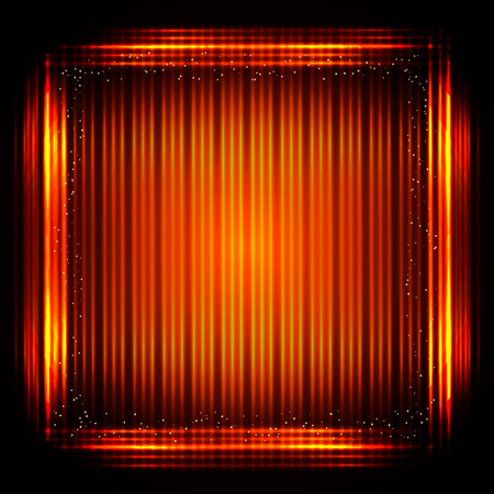 Shiny border frame retro background. Vector illustrationのイラスト素材