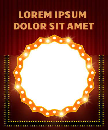 Poster template.のイラスト素材