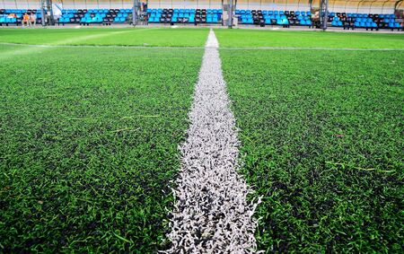 a football field の写真素材