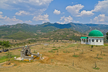 Teqeja Bektashiane Cfrat in the vicinity of Permetの写真素材
