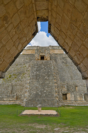 The big pyramid of Uxmal