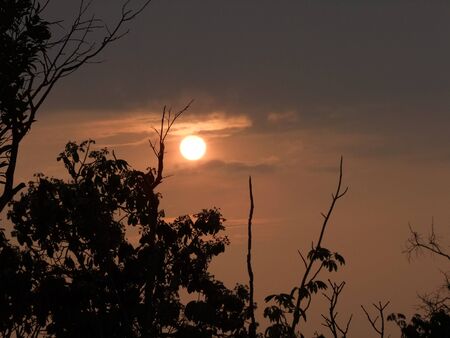 sunsetの写真素材