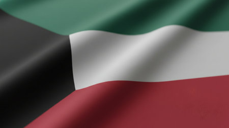 Hands holding Saudi Arabia flag in heart shape with bokeh backgroundの写真素材