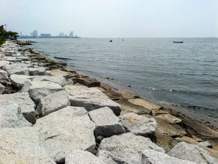 coast barrierの写真素材