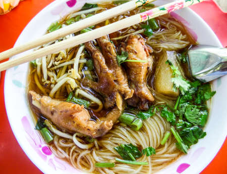 Noodle Chicken Soapの写真素材