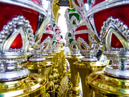 A group of award for any winner car audio showの写真素材