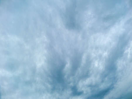 Blur cloud in the blue sky in rainny season