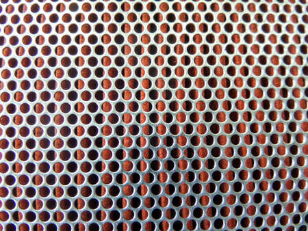 Filter and standless steel surface object of motorbike, motorcycle after use, distance about 16,000...