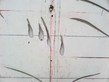 Crack of concrete wall  prepare surface to work