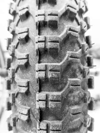 tire surface of motorbike tireの写真素材