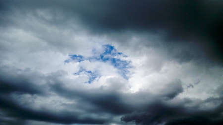 Dark cloud and sky