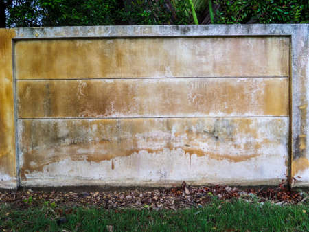 Wall color when recieve water from an artesian well or groundwaterの写真素材