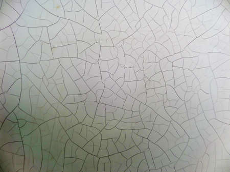 Break of wood surface because sunlight and temperature