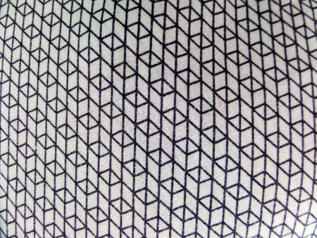 vintage cloth texture polygon design
